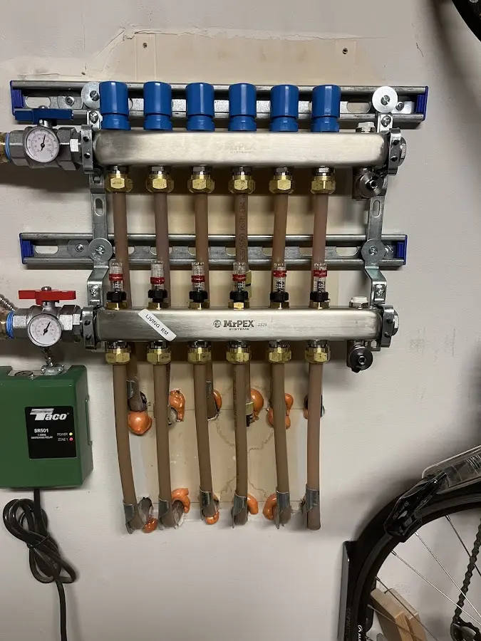 Plumber performing Leak Detection at a residential property in Bluffdale